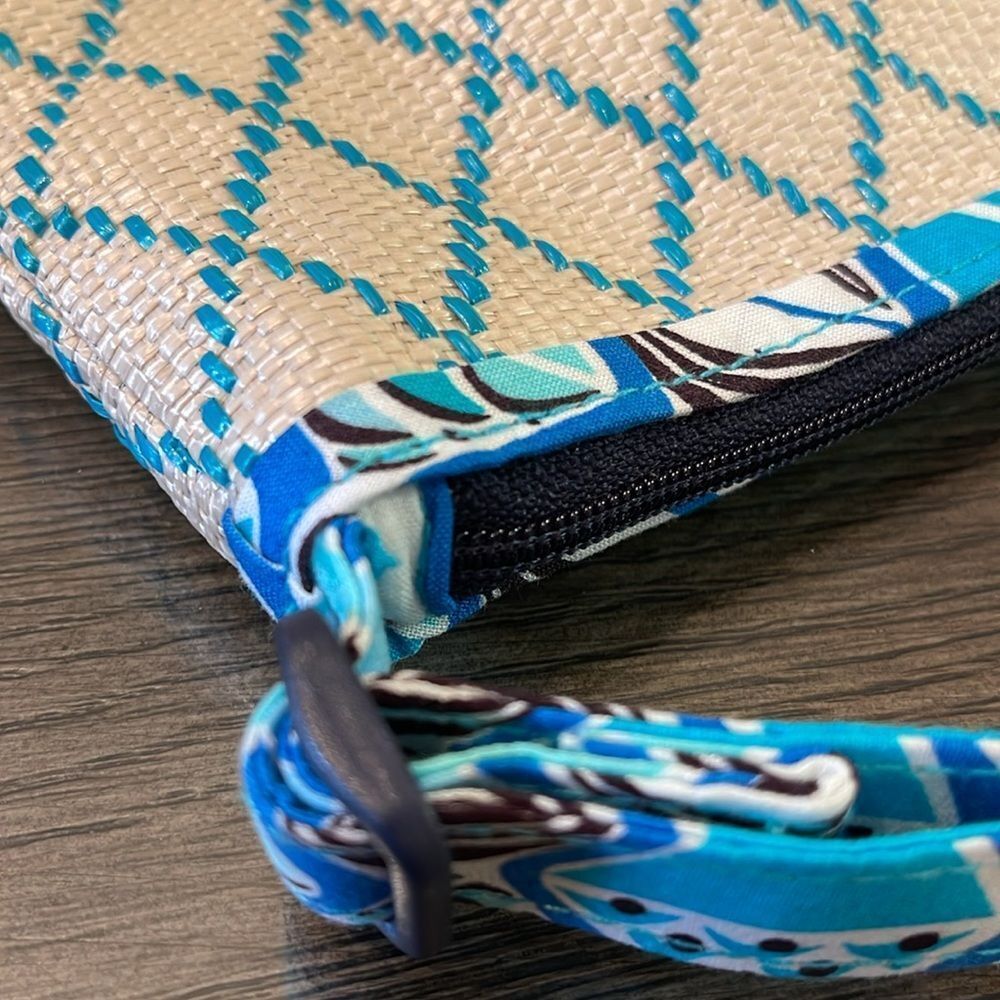 Vera Bradley Beach Crossbody in Go Fish Blue Pattern New with Tags - Picture 10 of 16